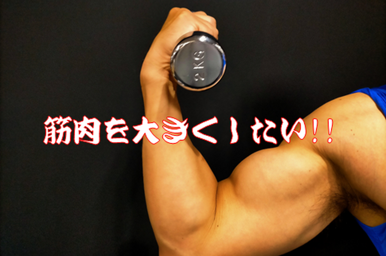 20230126筋肉を大きくしたい
