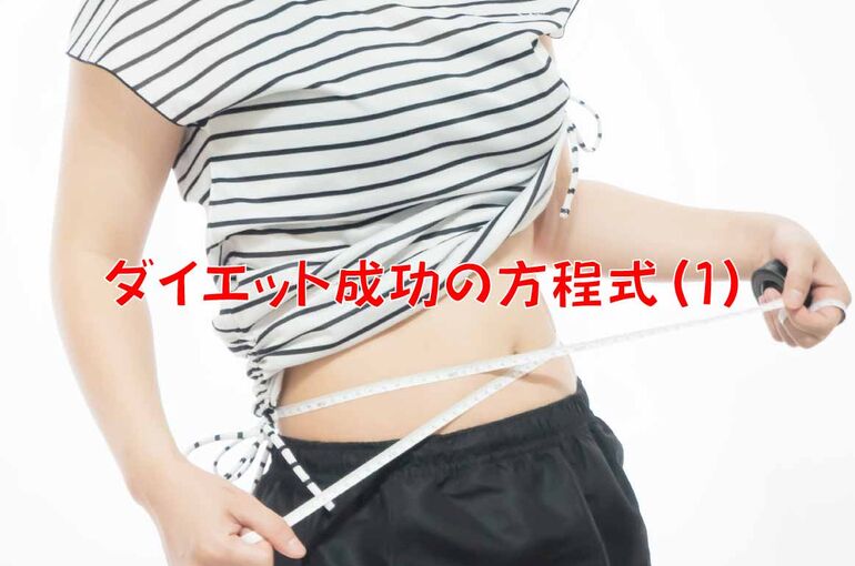 ダイエット成功の方程式(1)20230925