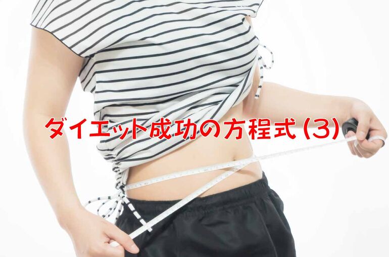 20230929ダイエット成功の方程式(3)